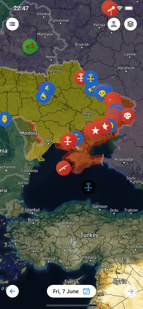 Military Summary App Screenshot 1
